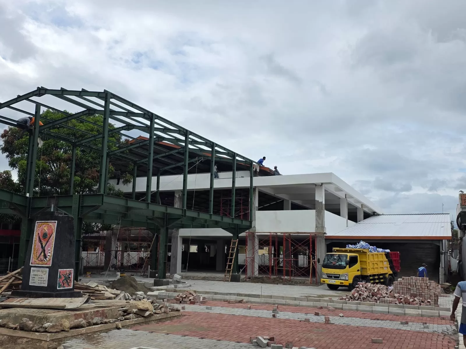 Parkir Pasar Godean (Ist)