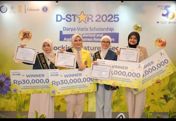 D-STAR 2025  Dorong Wanita Muda Berinovadi  Kesehatan Berbasis Kekayaan Hayati  (Istimewa )