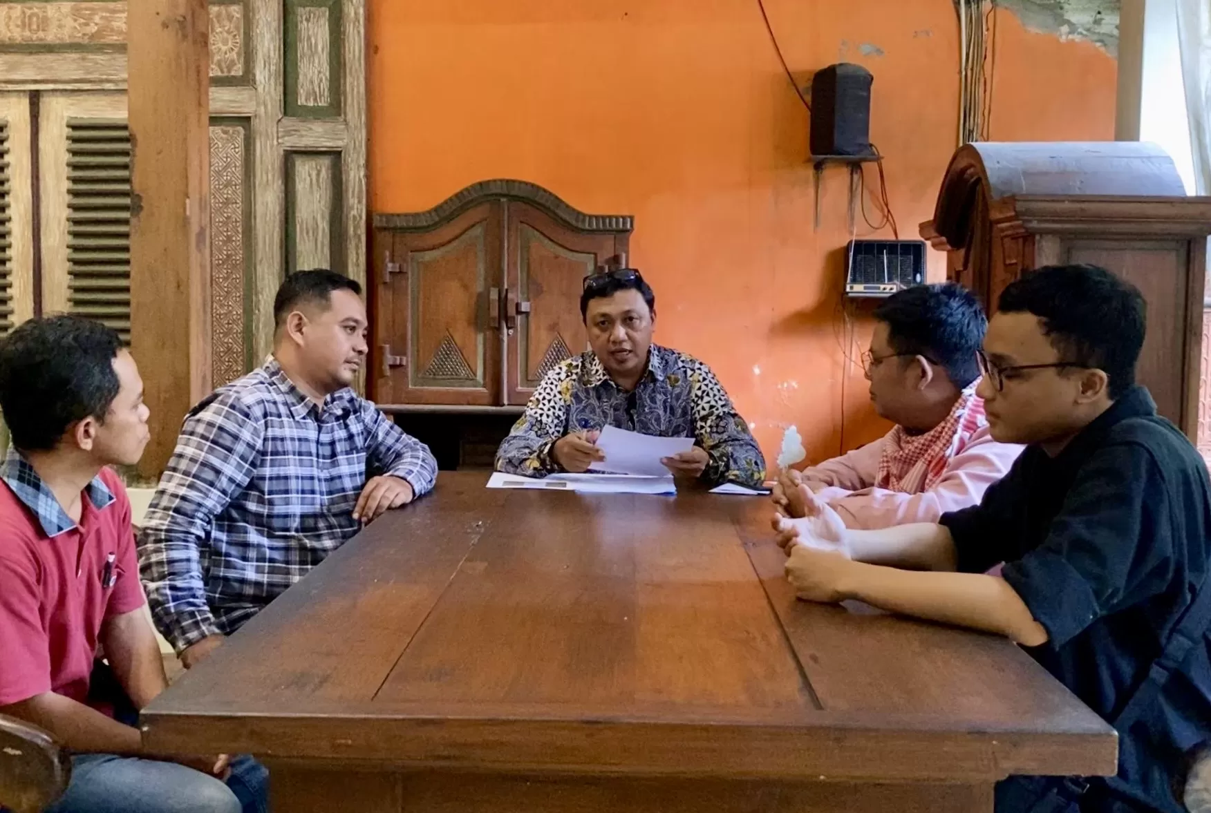 Pertemuan terbuka tim Ad Hoc RWID Online  (Ist)