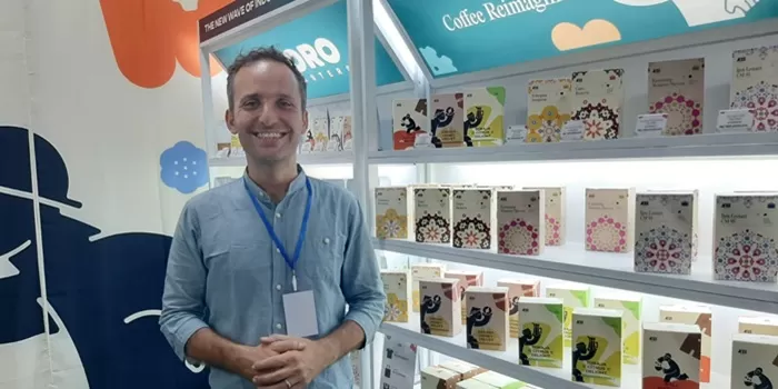 Alain Scialoja, Founder Koro Roasters di acara Jogja Coffee Week #5. 