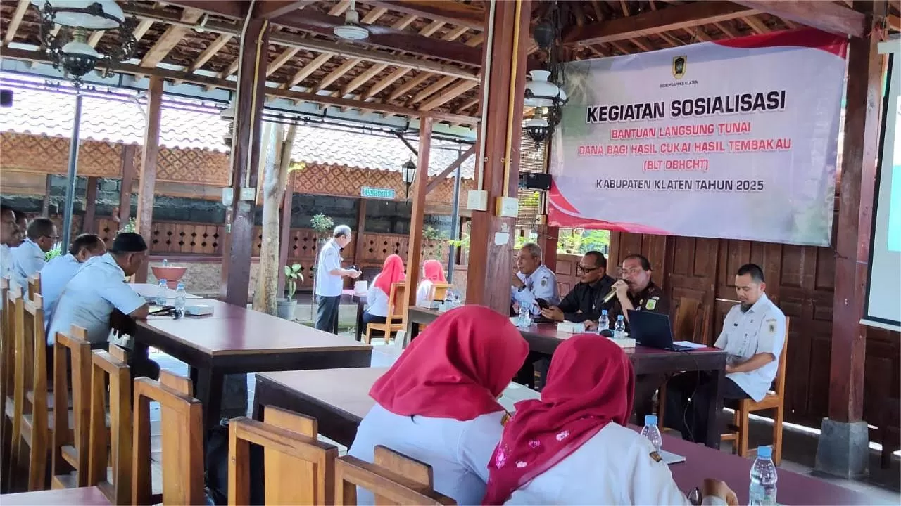    Sosialisasi BLT DBHCHT 2025.   (WARSITI)