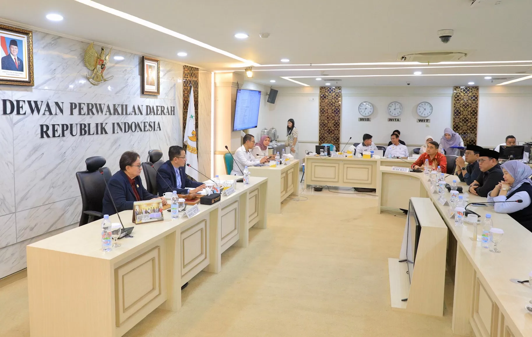 Syauqi pimpin rapat dengar pendapat di DPD RI (ist)