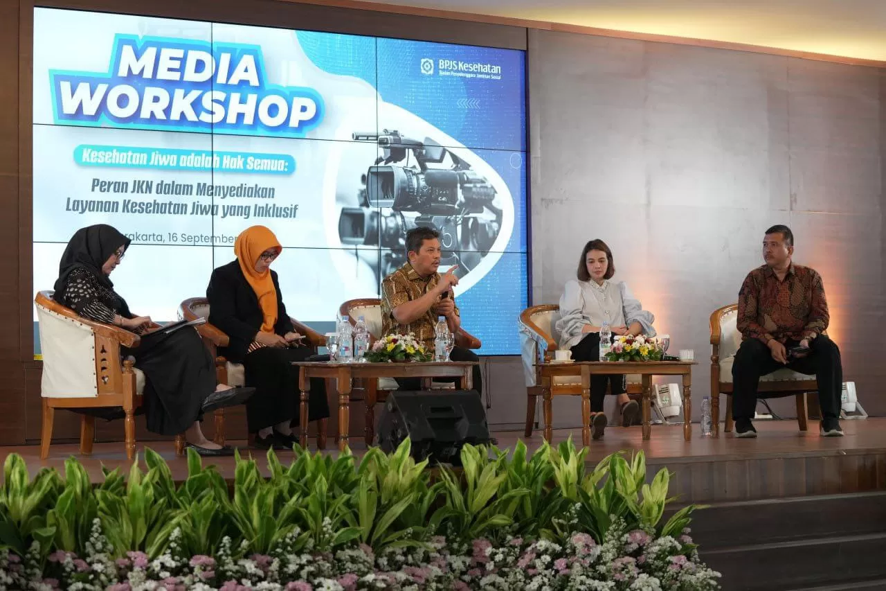  Pembicara dalam media workshop yang digelar BPJS Kesehatan. (Istimewa)