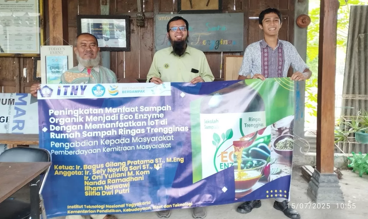   ITNY dan Rumah Sampah Ringas Trengginas Bersinergi Olah Sampah Organik Jadi Eco Enzyme Bermanfaat  (istimewa)
