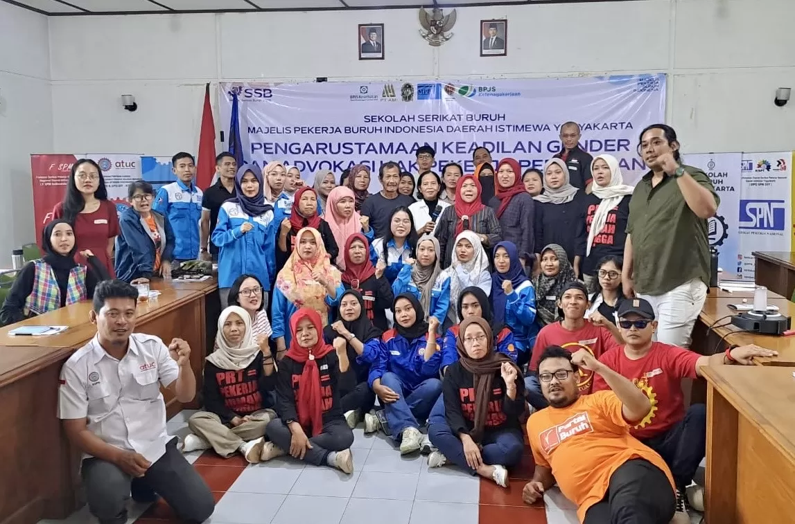 Para peserta Sekolah Serikat Buruh MPBI (Ist)