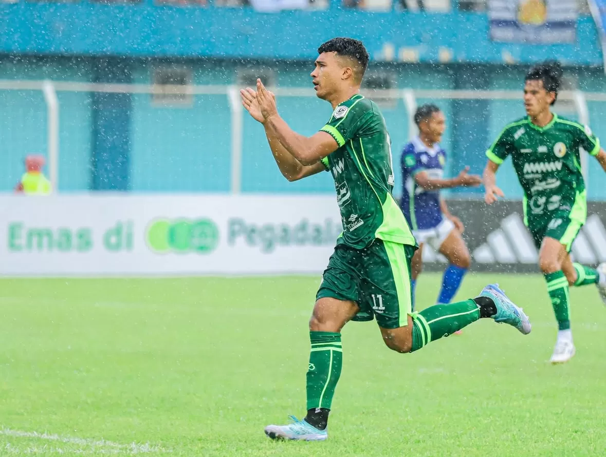 Pemain PSS Sleman merayakan gol yang diciptakan (Foto IG PSS) 