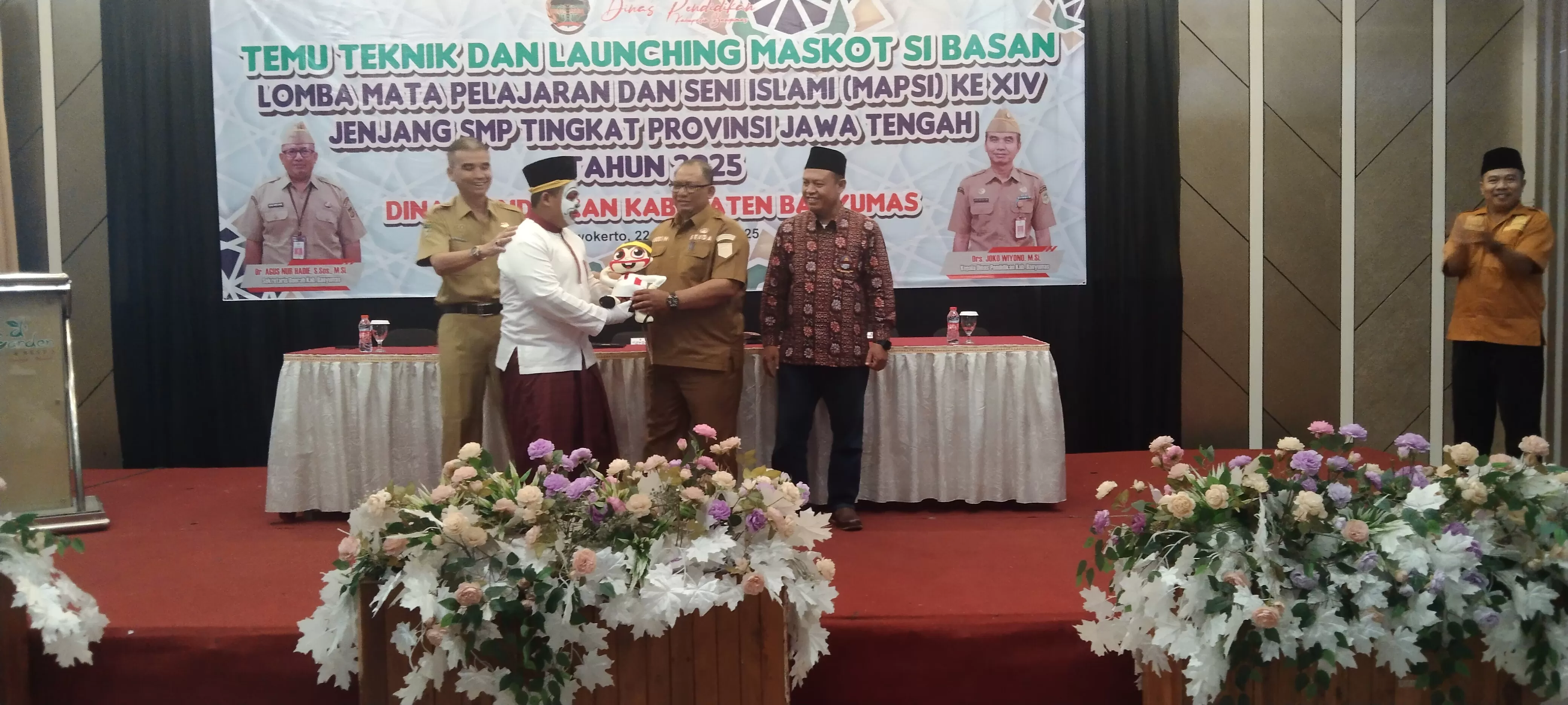 Launching  Maskot  Lomba Mapsi Jateng. (Foto: Driyanto)