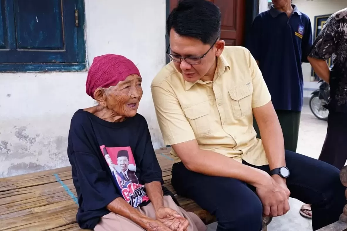 Danang Maharsa saat bertemu warga Sleman