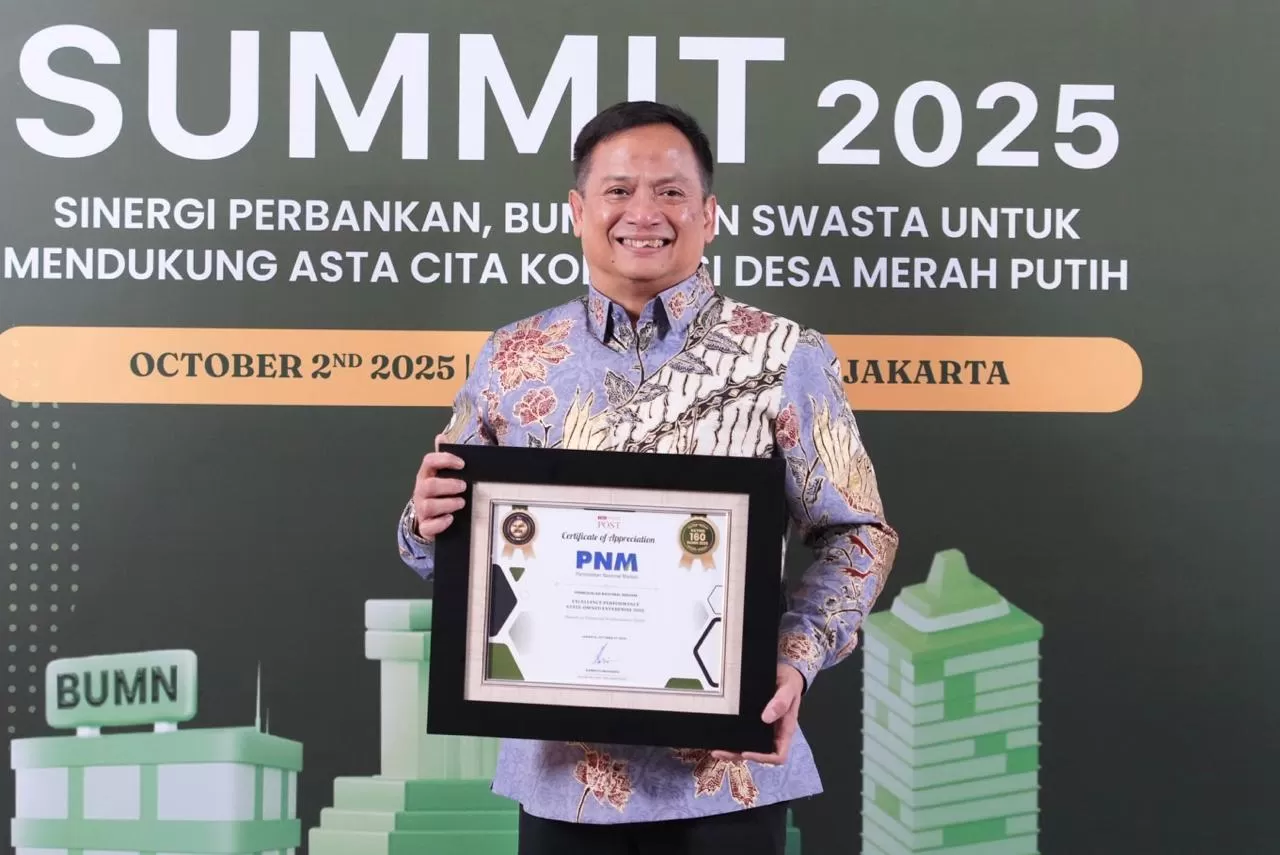 PNM Dinobatkan sebagai BUMN Terbaik 2025 Versi The Asian Post (Istimewa)