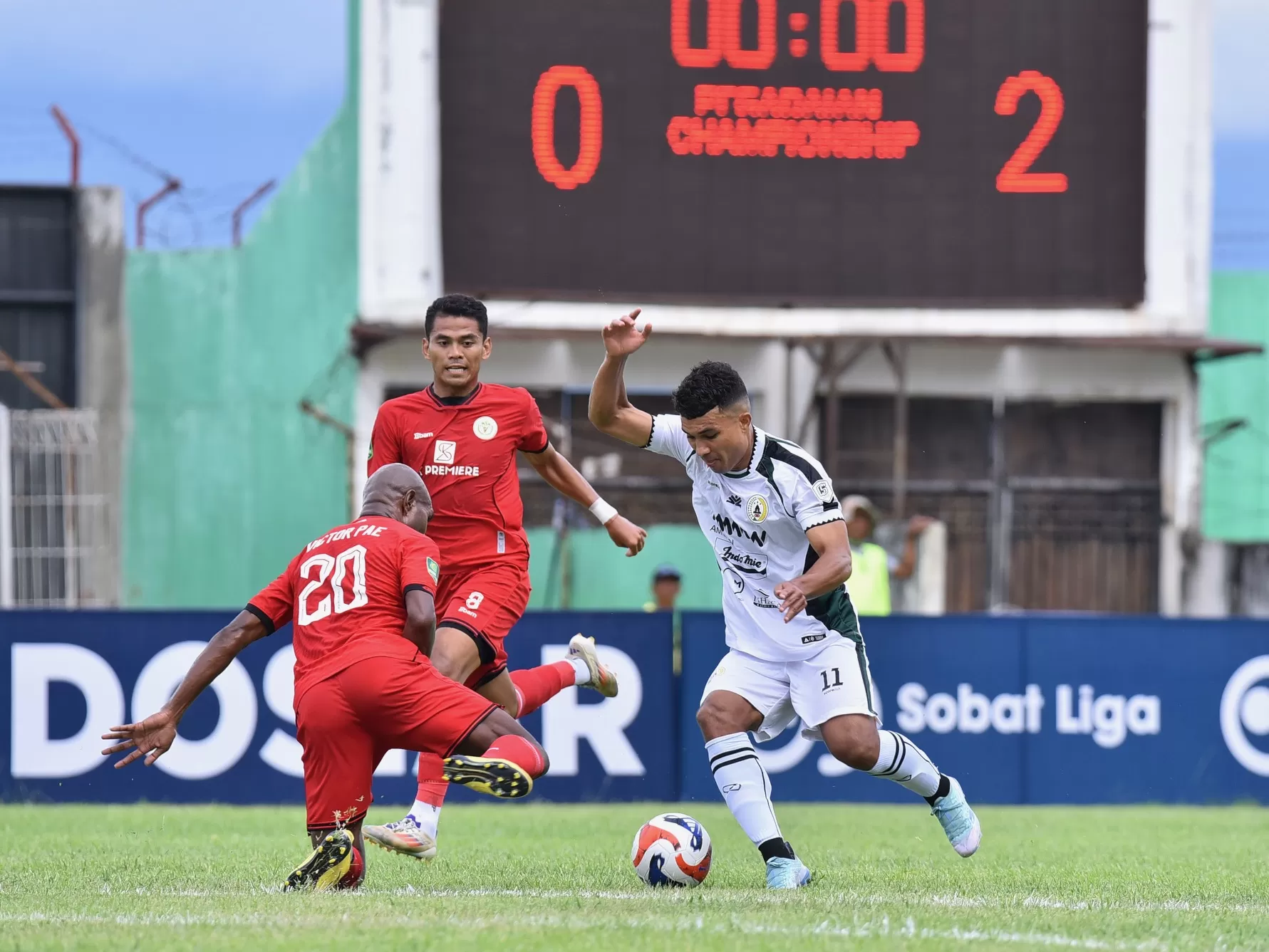 Prosesi permainan PSS melawan Persipal  (Foto Dok PSS)