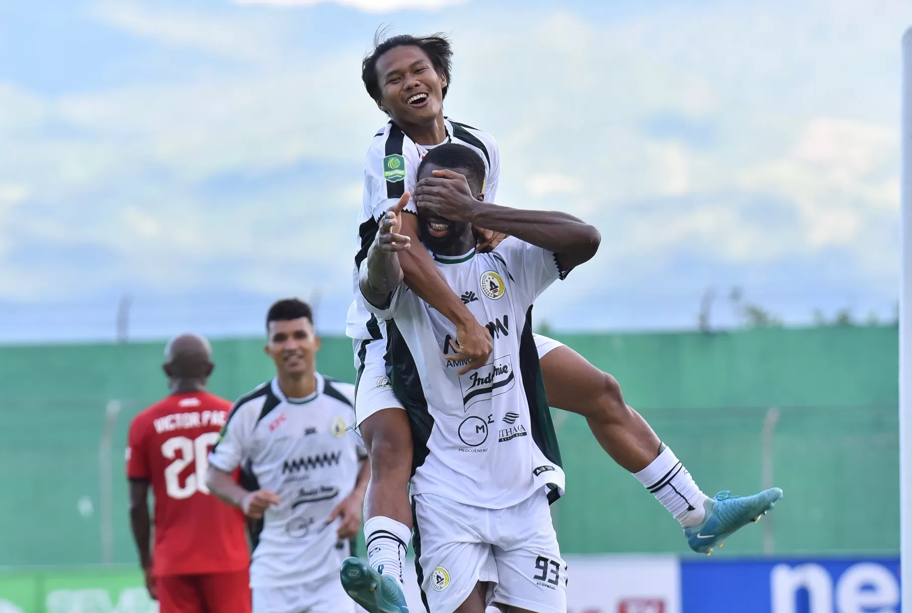 Injay merayakan gol ke gawang Persipal (dok PSS)