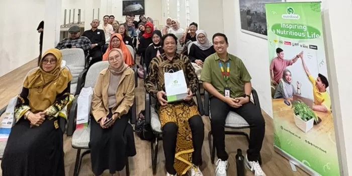 Nutrifood bersama BBJ, FOI, Gita Pertiwi, dan Artotel dalam acara Sinergi Multipihak dalam Mengurangi Sisa dan Susut Pangan.  
