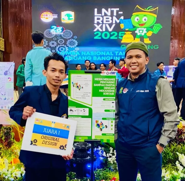 Katon Widyatmoko dan Ir Irvan Muhfidin ST MSc di LNT-RBM 2025.  (Istimewa )