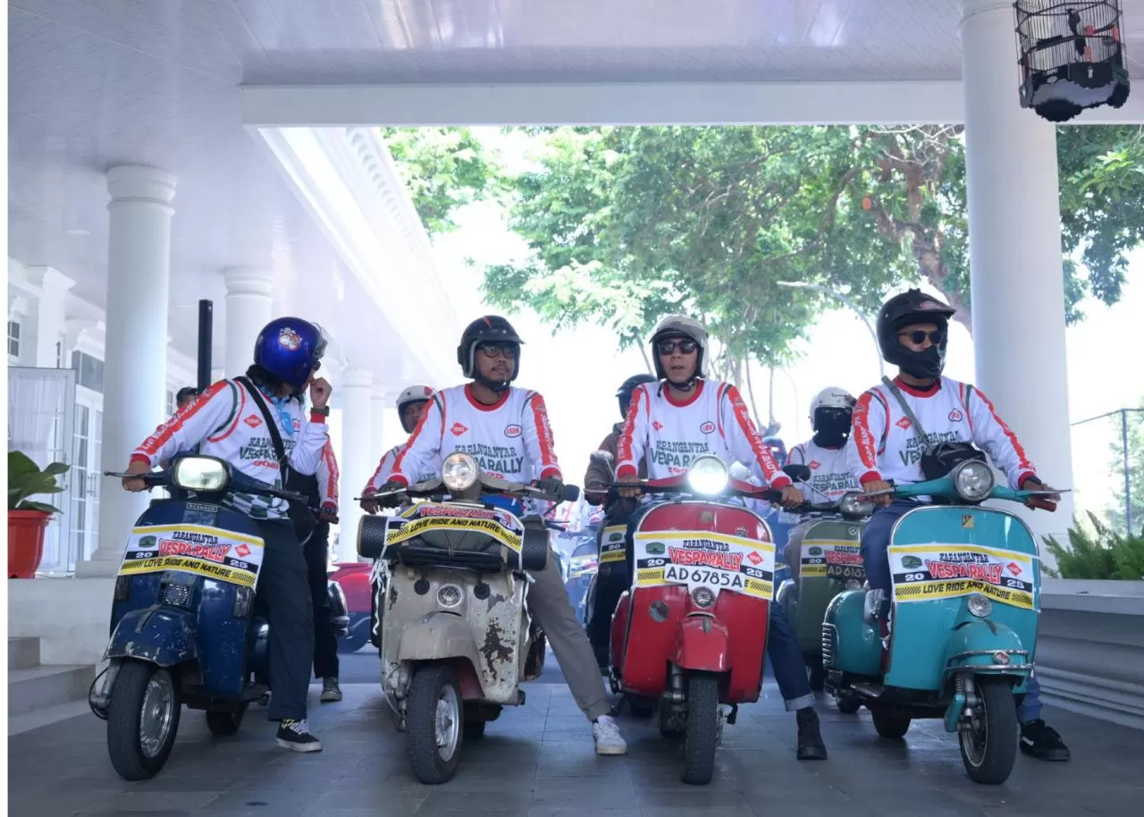   Para pencinta skuter   ((foto:Abdul Alim))