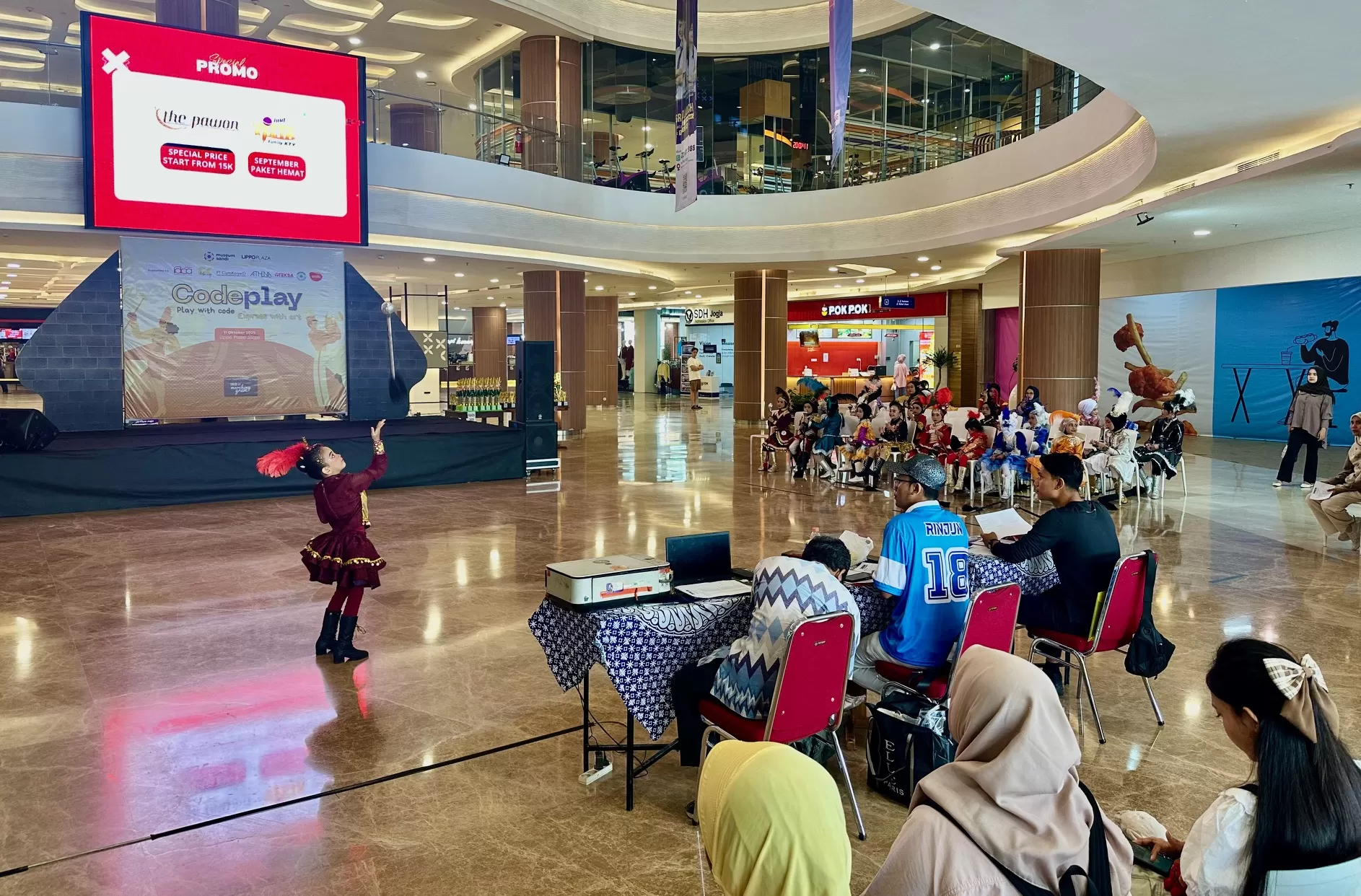   Suasana Codeplay diadakan Museum Sandi di Lippo Mall (Harminanto)
