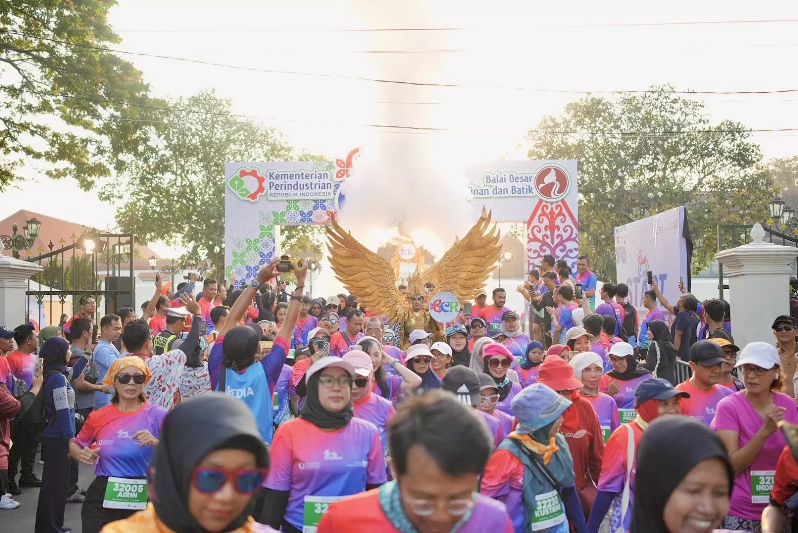 Keseruan Batik City Run 2025