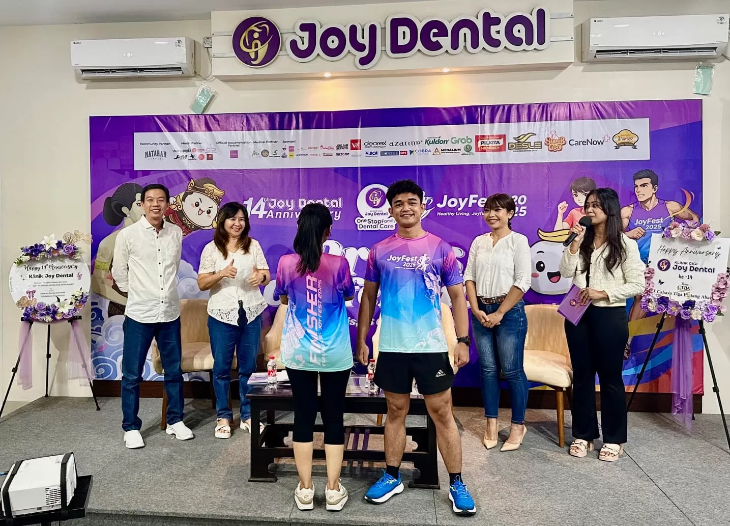 JoyFest 2025 perkenalkan jersey fun run 5K  ((Harminanto))