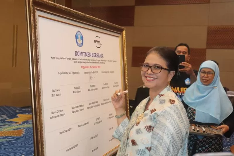 Gusti Putri mengajak semua pihak memperkuat komitmen bersama agar tidak ada satu pun anak di DIY yang kehilangan kesempatan belajar (Dok. BPMP DIY)