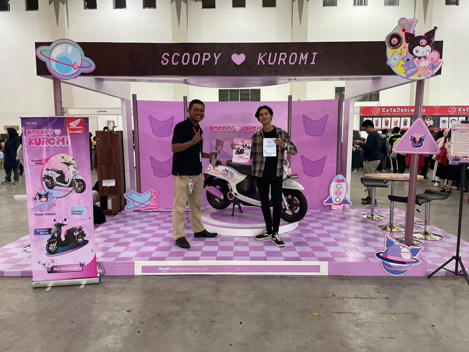 Honda Scoopy X Kuromi Hadir di Comic Paradise 5 (ISTIMEWA)