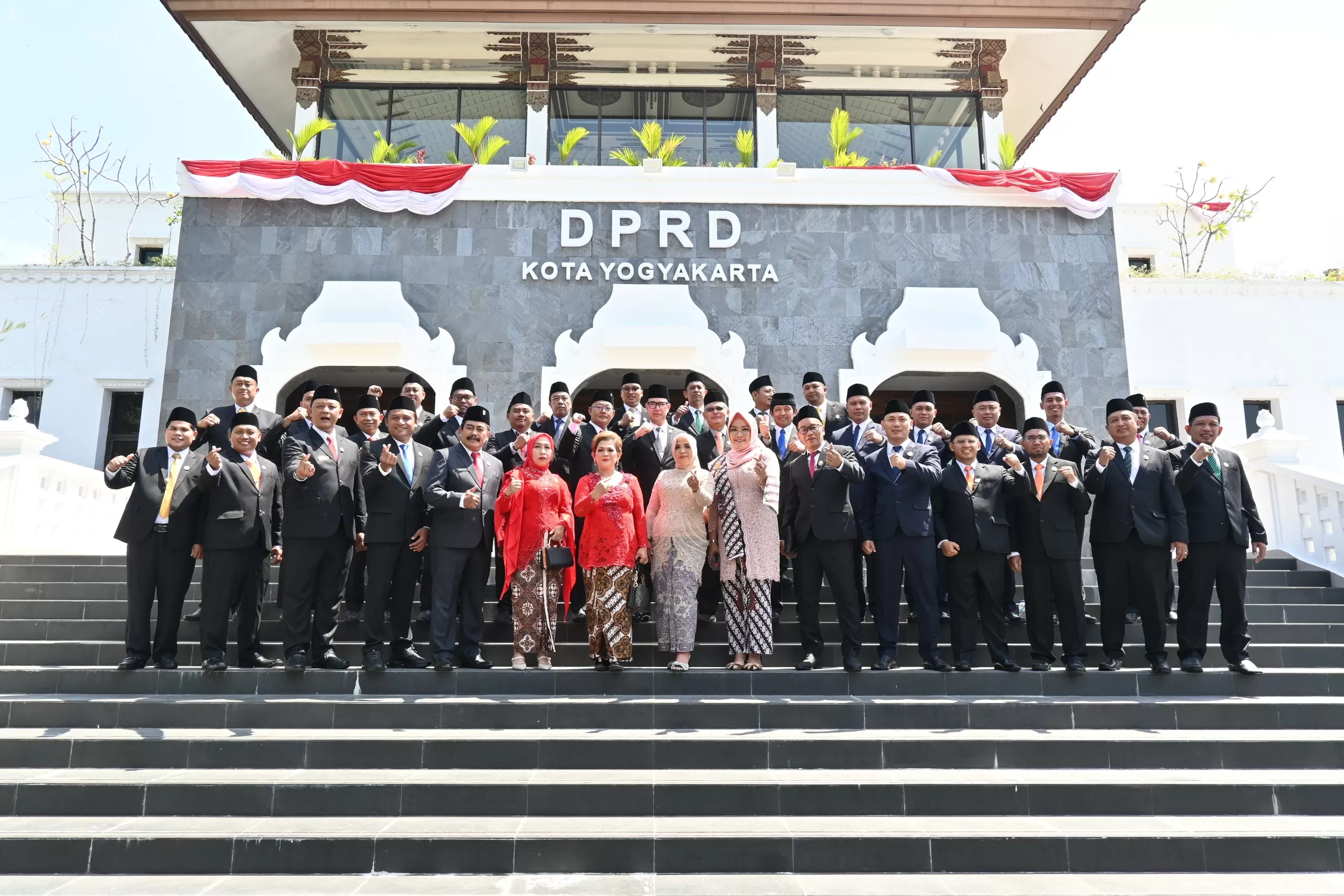 Para anggota Dewan Perwakilan Rakyat Daerah (DPRD) Kota Yogyakarta (Ist)