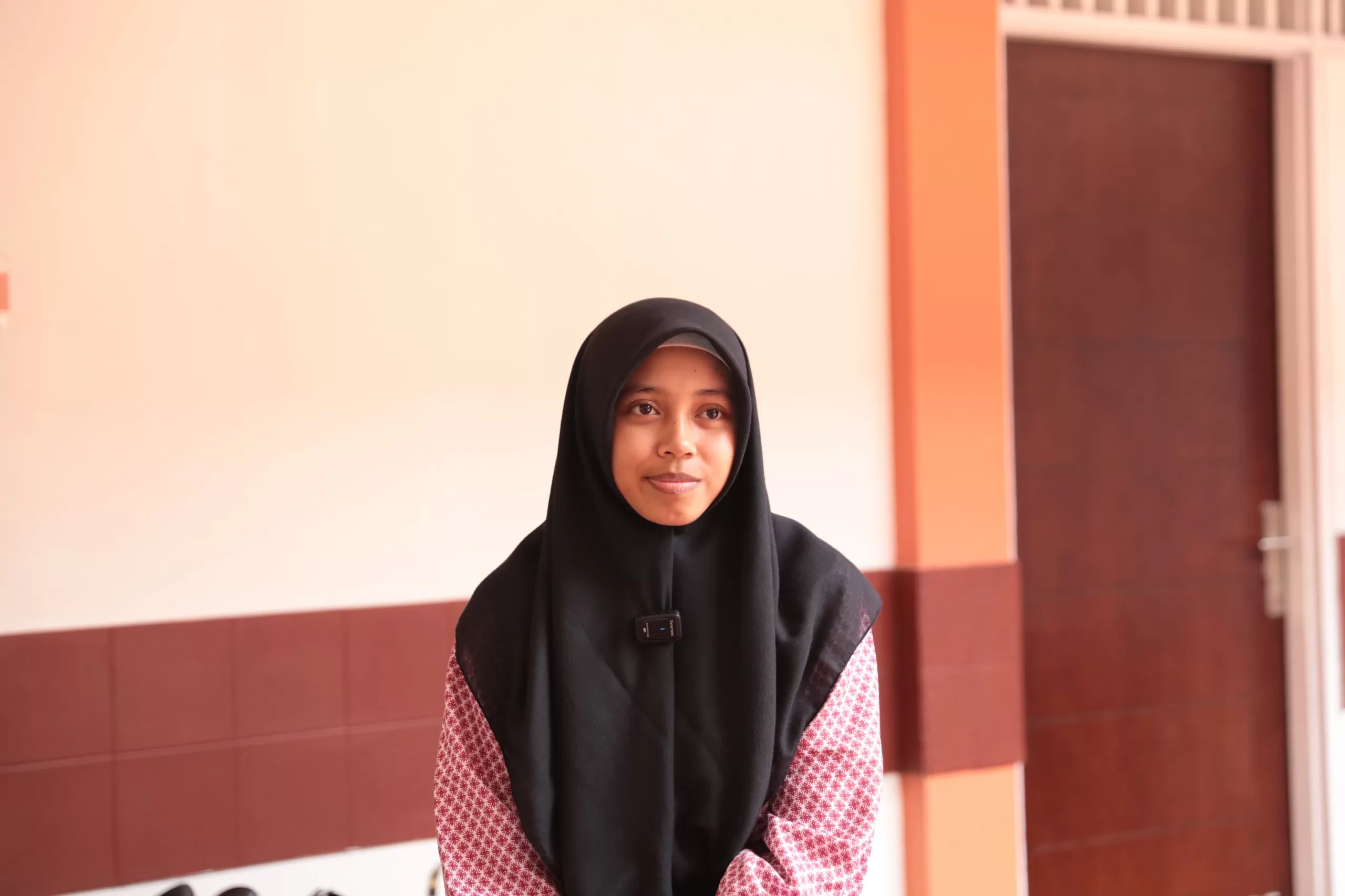 Siswi Sekolah Rakyat Menengah Atas (SRMA) 13 Bekasi, Jumaroh  (Foto: Badan Komunikasi Pemerintah)