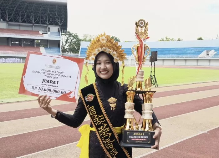Tri Wahyuni Pemuda Pelopor Bidang Seni Budaya DIY 2025.  (Ist)