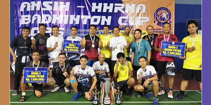 AMSIH HHRMA Jogja Bawa Nuansa Baru di Kejuaraan Bulu Tangkis Antar Hotel .