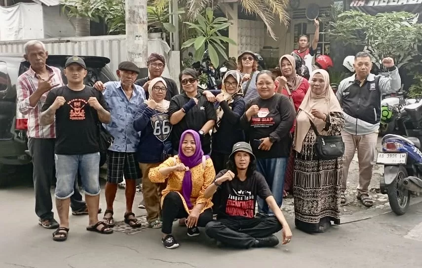 Gus Wal bersama PNIB saat berkumpul di Jogja (Ist)
