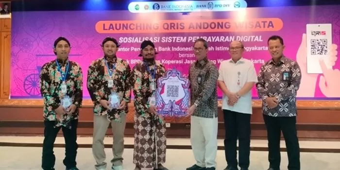 Peluncuran QRIS Andong Wisata Yogyakarta. (Devid Permana)