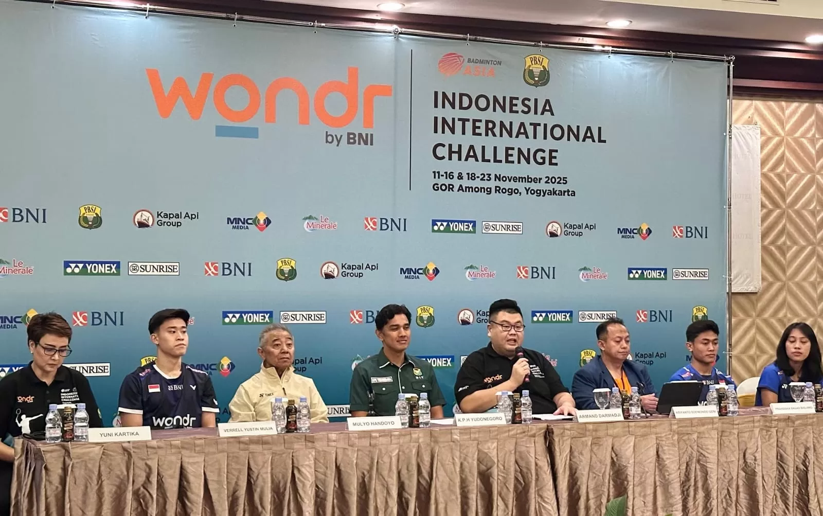 258 Atlet 12 Negara Bersaing di Indonesia International Challenge 2025 GOR Amongraga, (FX Harminanto)
