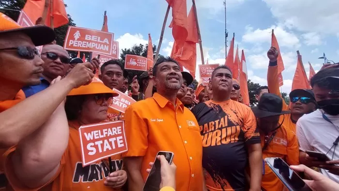 Presiden Konfederasi Serikat Pekerja Indonesia dan Partai Buruh Said Iqbal (foto: laman web Partai Buruh) 