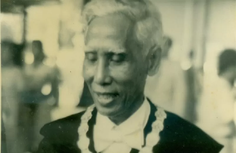 Rektor pertama Universitas Gadjah Mada (UGM), Prof. Dr. M. Sardjito. (Sumber foto: arsip UGM) 