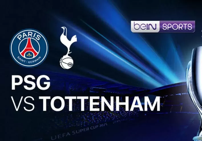 Poster PSG vs Tottenham Hotspurs/ (Vidio.com)
