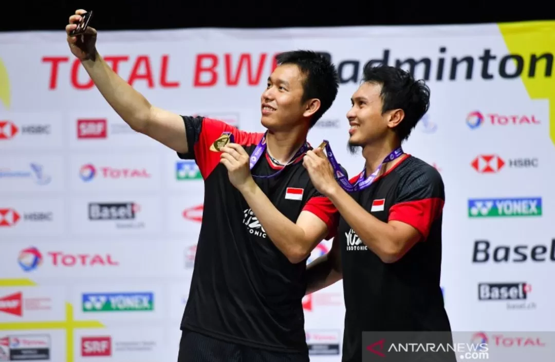 The Daddies pemegang rekor badminton dunia (Foto: Antara).