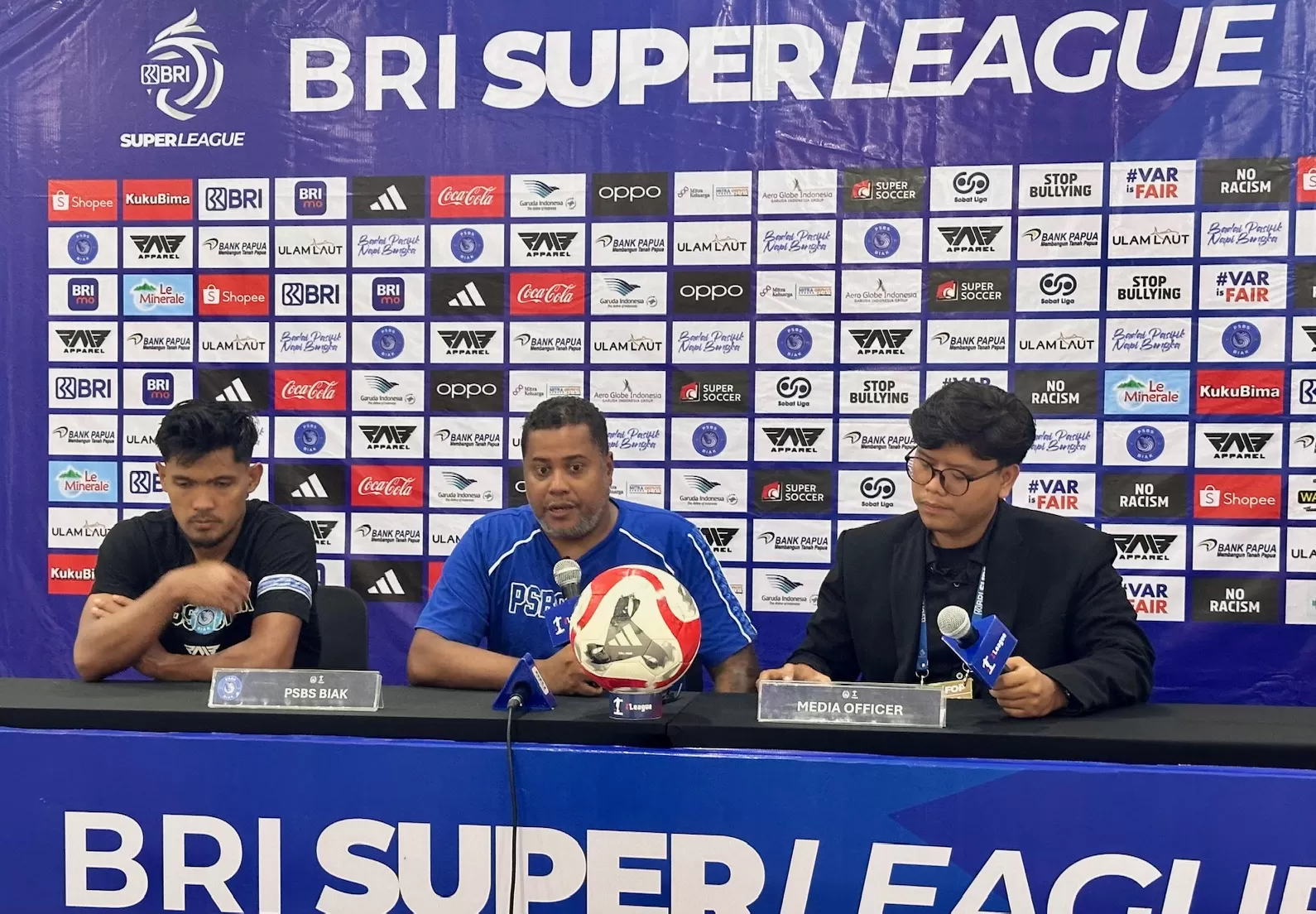 Divaldo Alves saat beri pernyataan (Harminanto) 