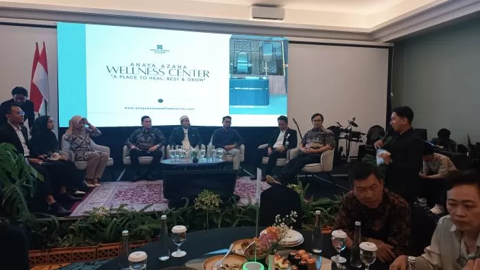 Soft launching diisi talkshow (foto:Abdul Alom) 