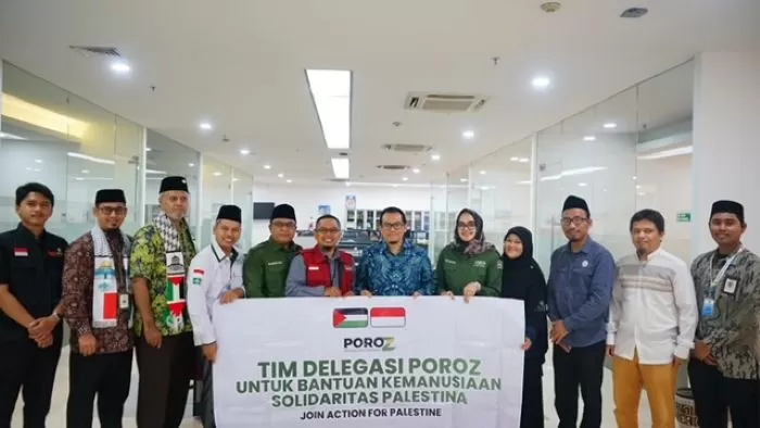 Tim delegasi POROZ kirim bantuan ke Palestina (Ist)