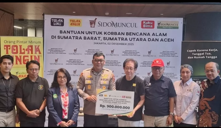 PT Industri Jamu dan Farmasi Sido Muncul Tbk kembali menunjukkan komitmennya terhadap misi kemanusiaan melalui penyaluran bantuan untuk korban bencana alam di Sumatera Barat, Sumatera Utara, dan Aceh. (Suryati)