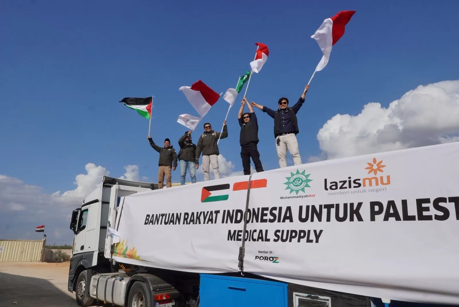 Bantuan kemanusiaan untuk Gaza (ist)