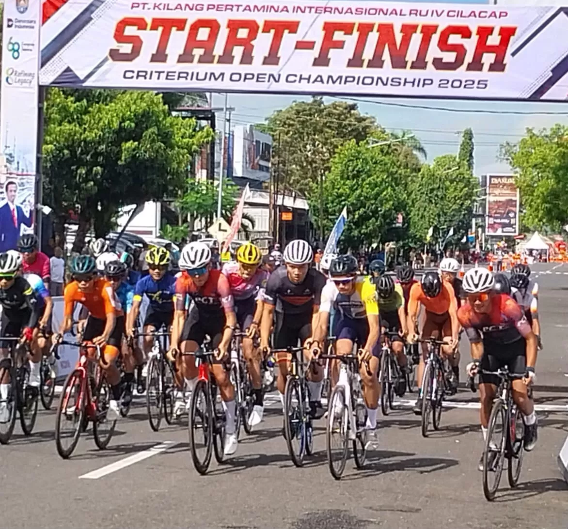 Sebanyak 589 pembalap sepeda ramaikan Criterium Open Championship 2025  (Rohmat M Noor)