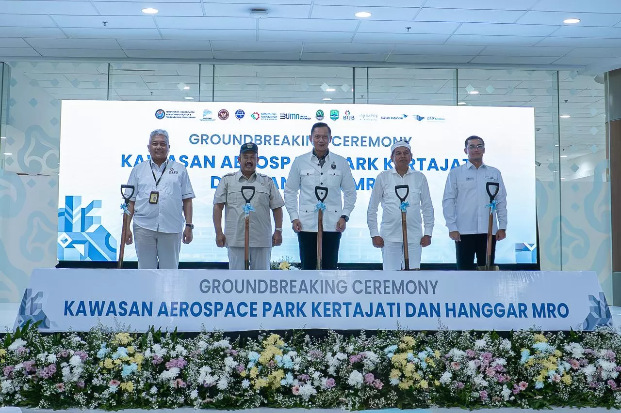   Kertajati Aerospace Park Mulai Dibangun, GMF dan BIJB Groundbreaking   (istimewa)