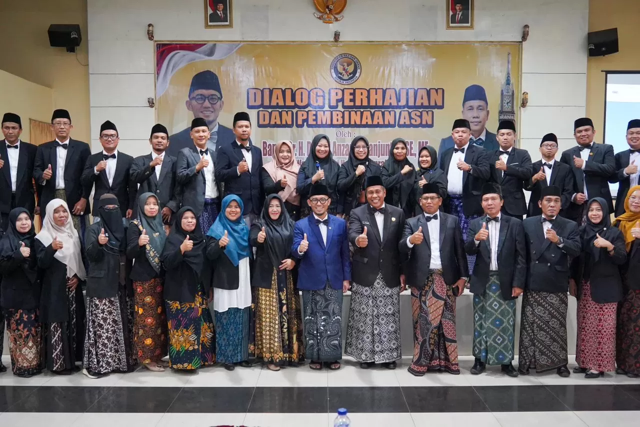 Wakil Menteri Haji dan Umrah RI, Dahnil Anzar Simanjuntak, menghadiri Dialog Perhajian dan Pembinaan ASN di Kantor Wilayah Kemenhaj RI Provinsi Bengkulu, Rabu (10/12/2025).  (KR istimewa)