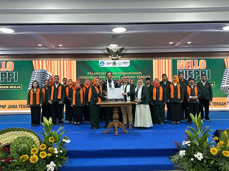 Pelantikan HISPPI PNF Jateng (foto:Abdul Alim)&nbsp;