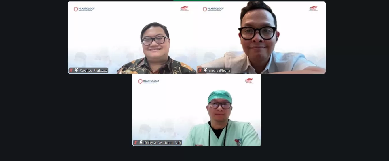   Heartology Cardiovascular Hospital Catat Tindakan Pertama MICS Kombinasi MVr, ASD Closure, dan TVR Repair di Indonesia   (ISTIMEWA)