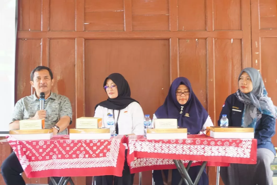 Eko Suwanto dalam Focus Group Discussion (FGD) Mitigasi Bencana Hidrometeorologi yang digelar di Ruang Terbuka Hijau Publik (RTHP) Ngampilan (Foto Dokumen)