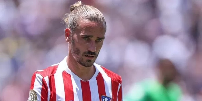 Antoine Griezmann, striker Atletico Madrid sekaligus Timnas Prancis, yang berhasil membawa Los Colchoneros menang atas Valencia berkat gol penentunya pada menit ke-74. (Foto: Omar Vega)