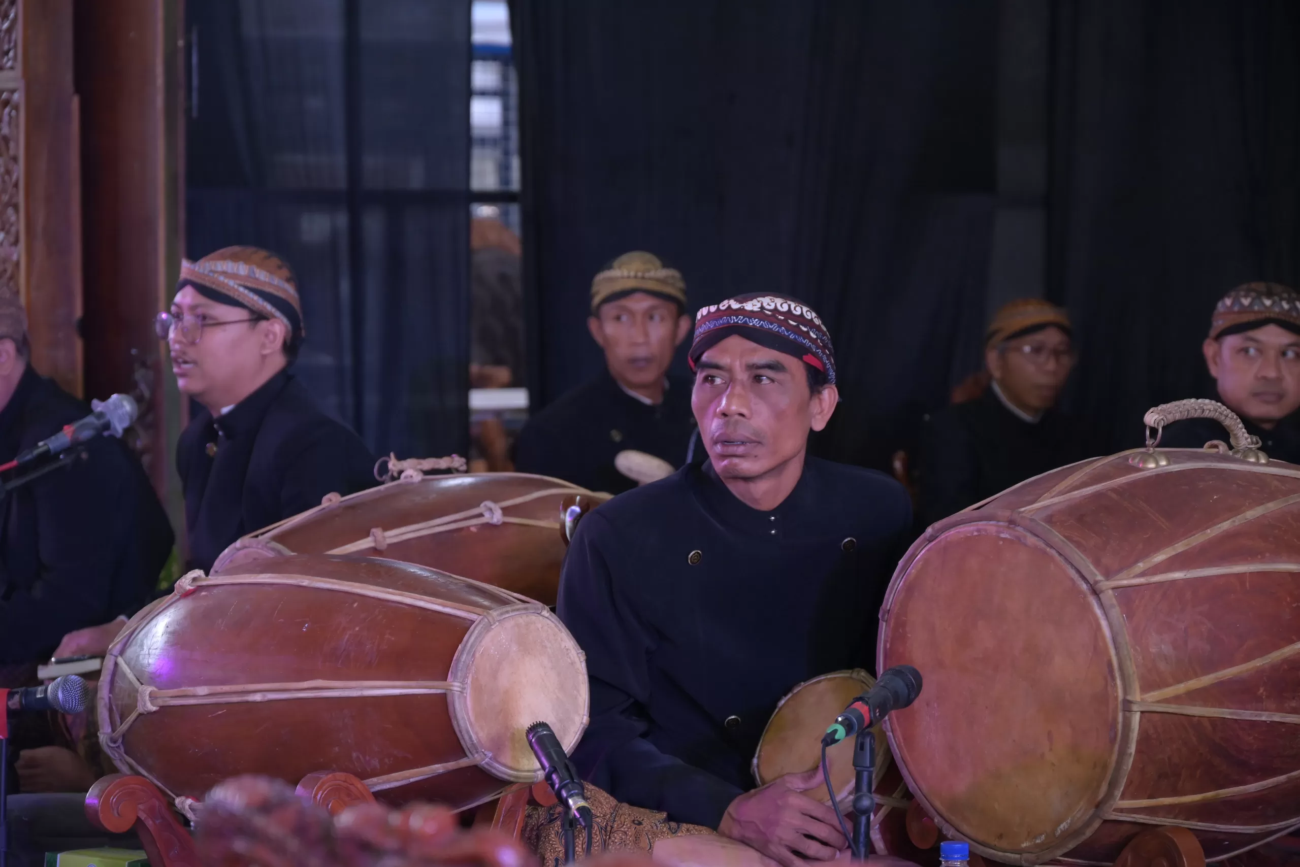 Karawitan sambut hari gamelan di Karanganyar (Foto:Abdul Alim) 