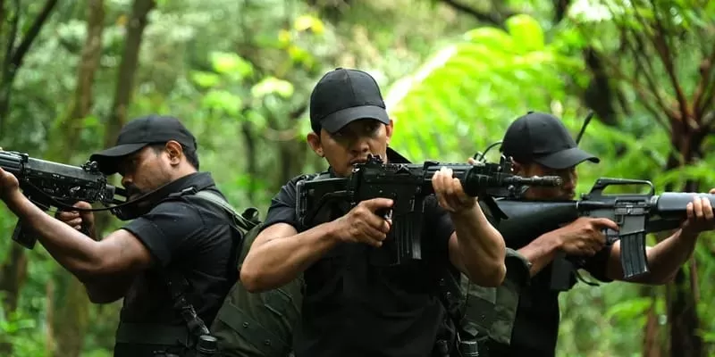 Salah satu adegan di film Timur (Istimewa )