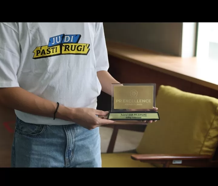 Kampanye Judi Pasti Rugi dari GoPay Raih Penghargaan Bergengsi Perhumas Indonesia (Istimewa )