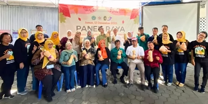 Panen raya labu susu di Kelurahan Bener, Kota Yogyakarta. (Istimewa)